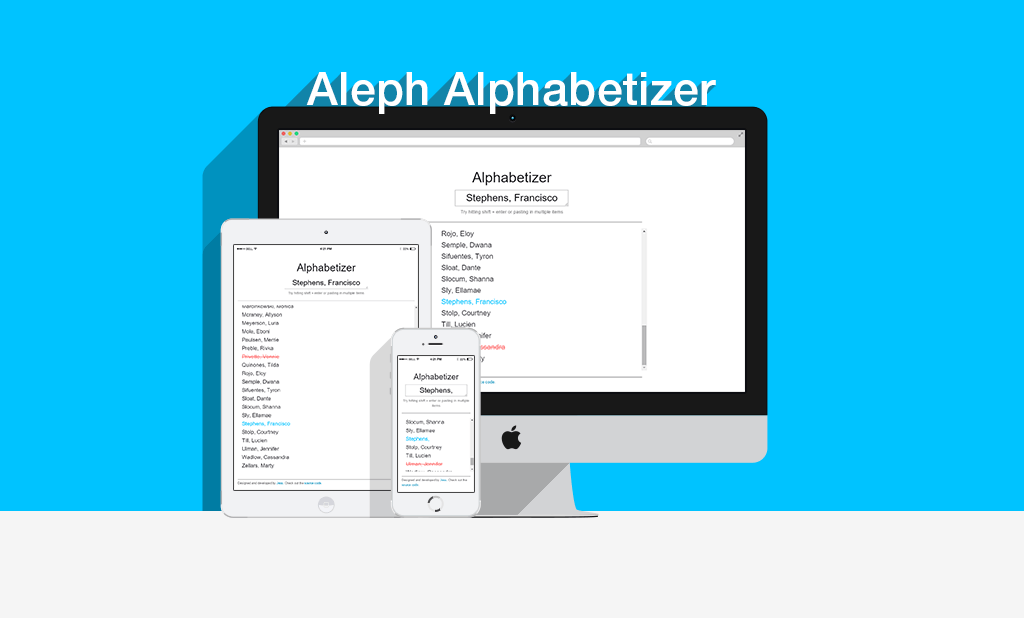 Aleph responsive image